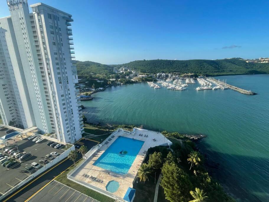 Ocean View 2 Bed 1 Bath 2 Parkings & Pool @ Dos Marinas Fajardo Apartment Exterior foto