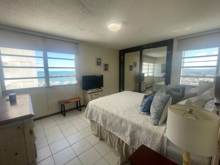 Ocean View 2 Bed 1 Bath 2 Parkings & Pool @ Dos Marinas Fajardo Apartment Exterior foto